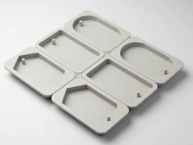 Molde silicona tag aromatico 6 cavidades